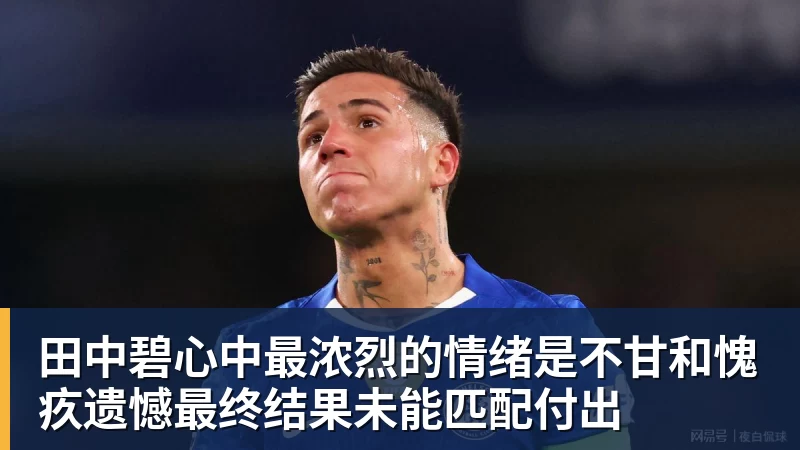 田中碧心中最浓烈的情绪是不甘和愧疚遗憾最终结果未能匹配付出